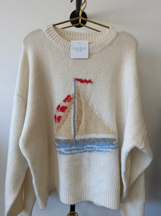 Set Sail Knit Sweater
