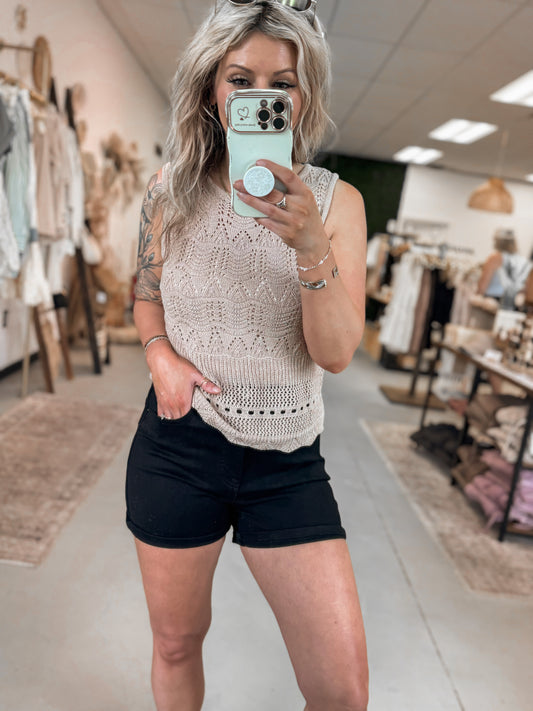 The Wanderer Knitted Tank