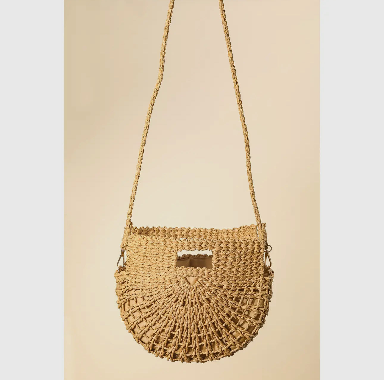 Half Moon Boho Clutch