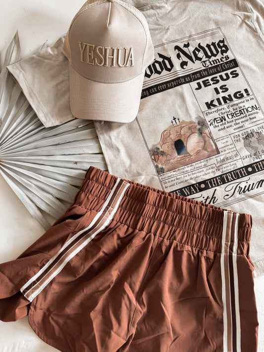 Good News Jesus is King Tee