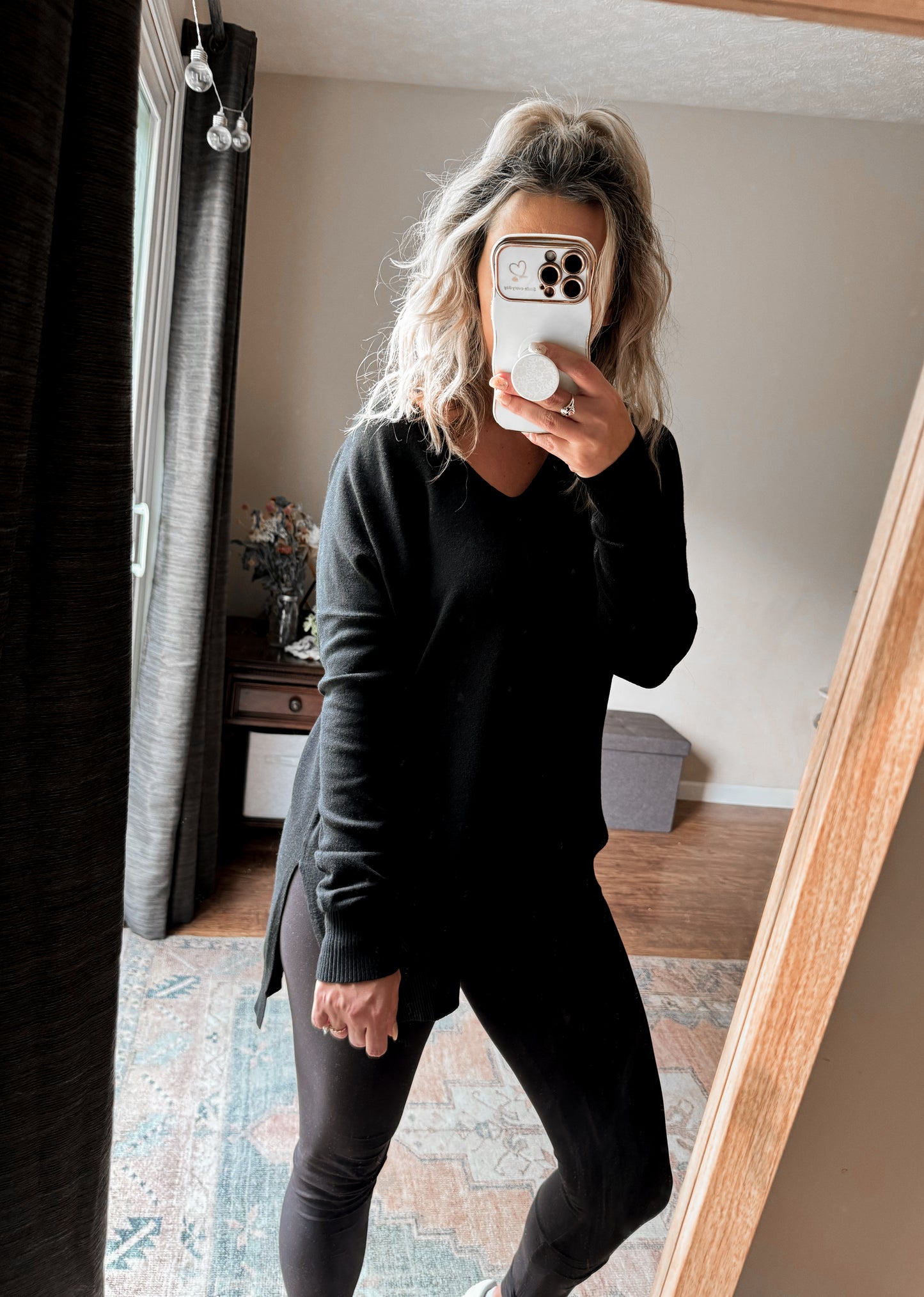 Middle Of The Road Light Sweater