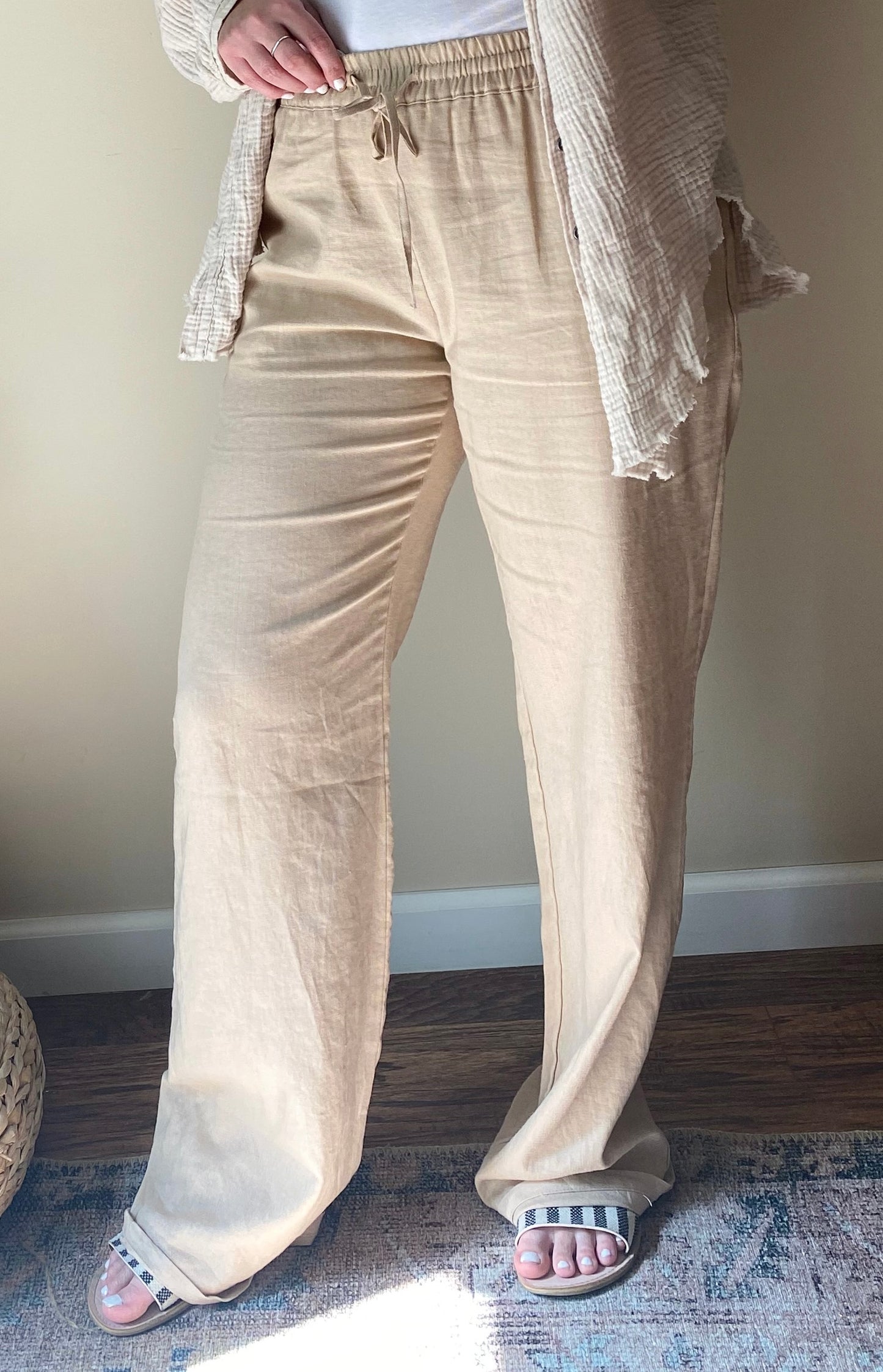Follow Your Dreams Linen Pants