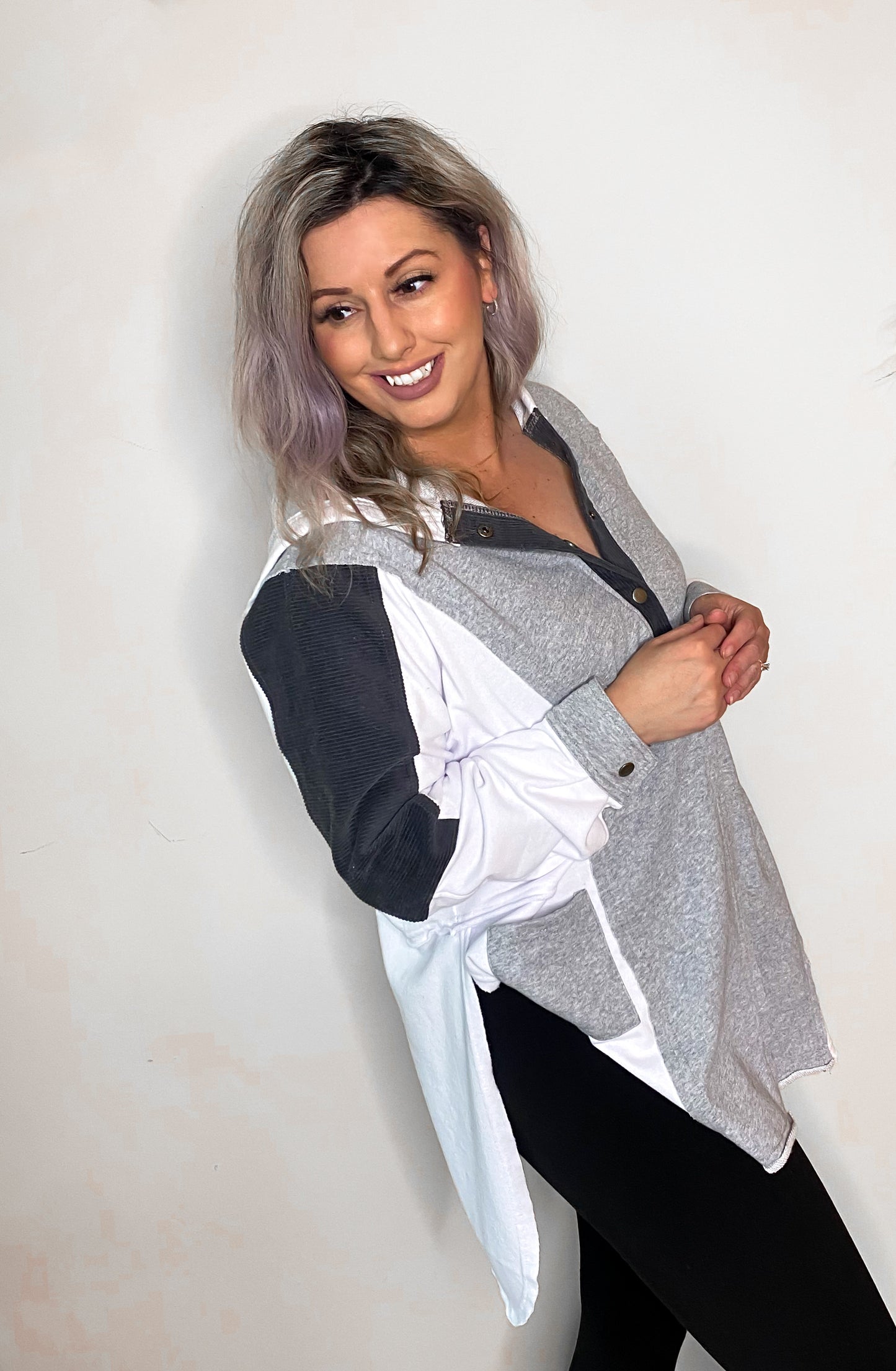 Color Block Pullover