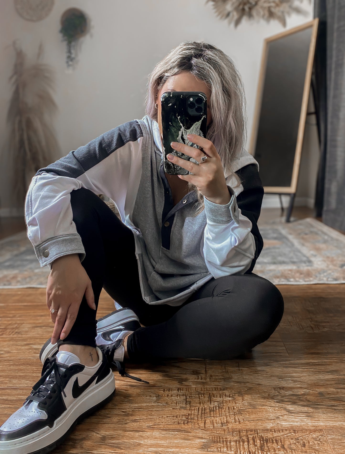 Color Block Pullover