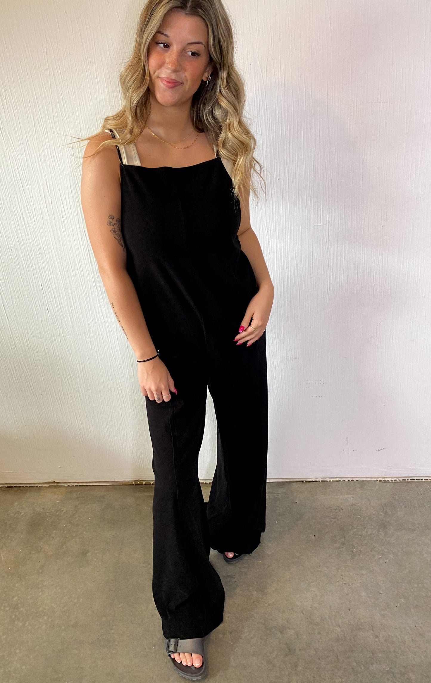 Chloe Knit Overalls
