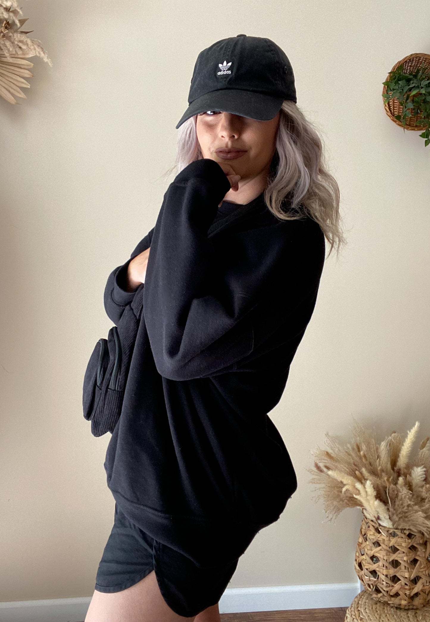 Oversized Crew Neck Sweatshirt