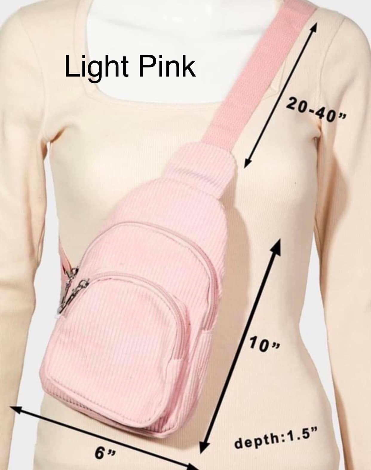 Corduroy Sling Bag