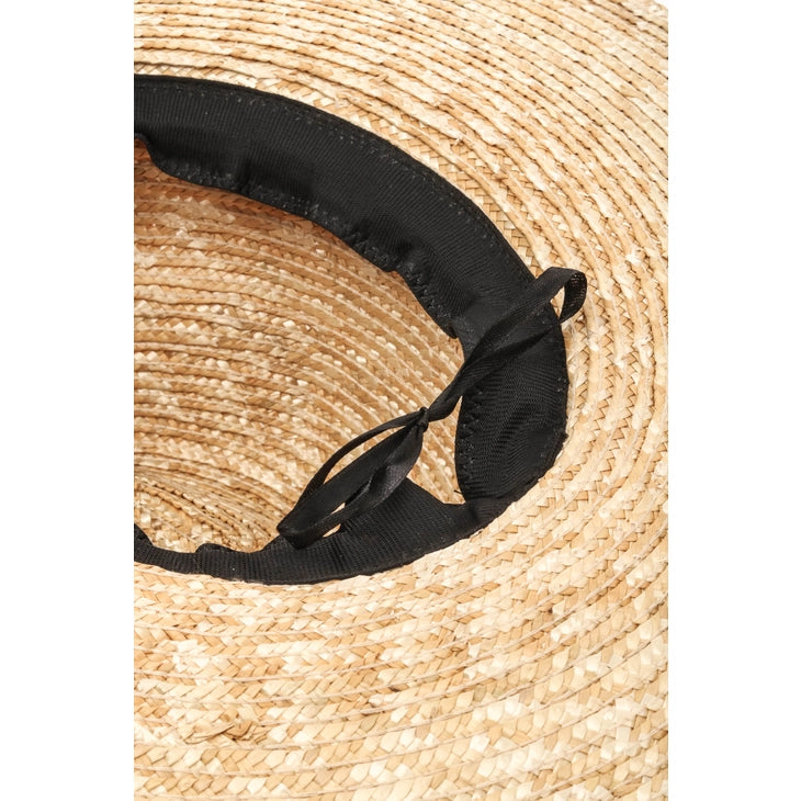 Last Straw Flat Brim Hat