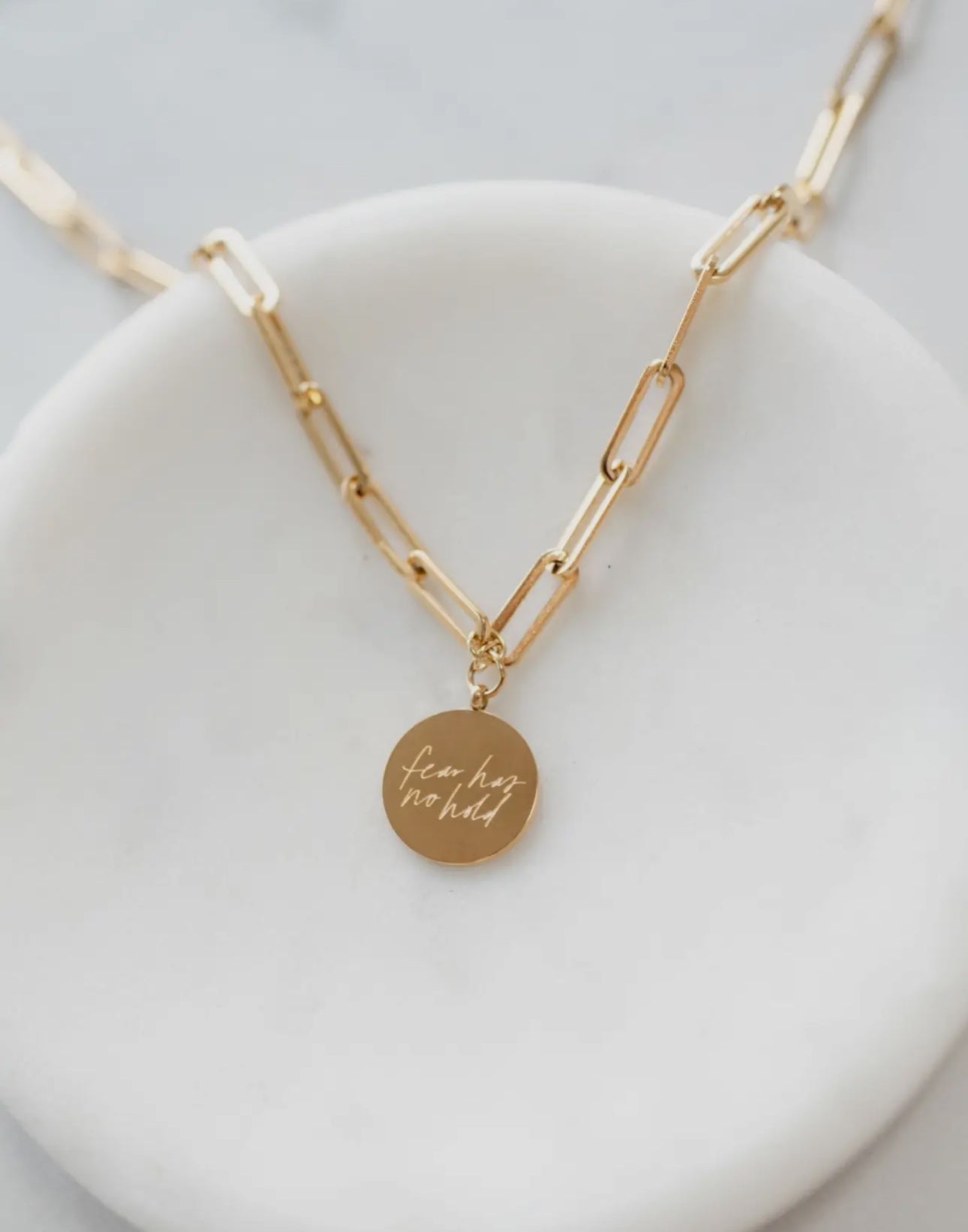 Fear Has No Hold Necklace