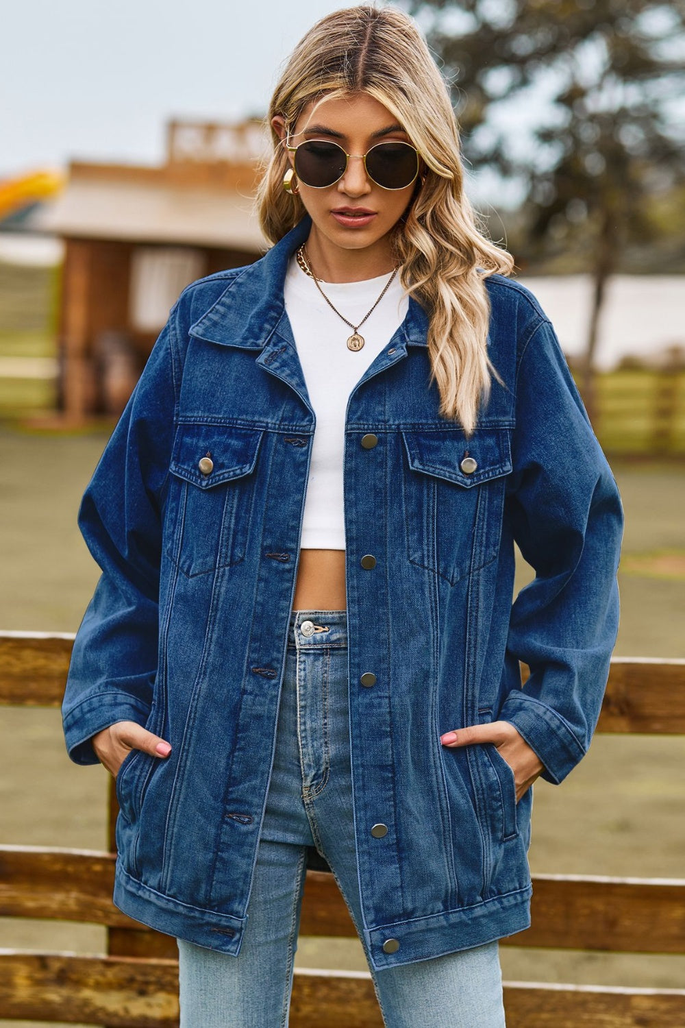 Oversized Morgan Denim