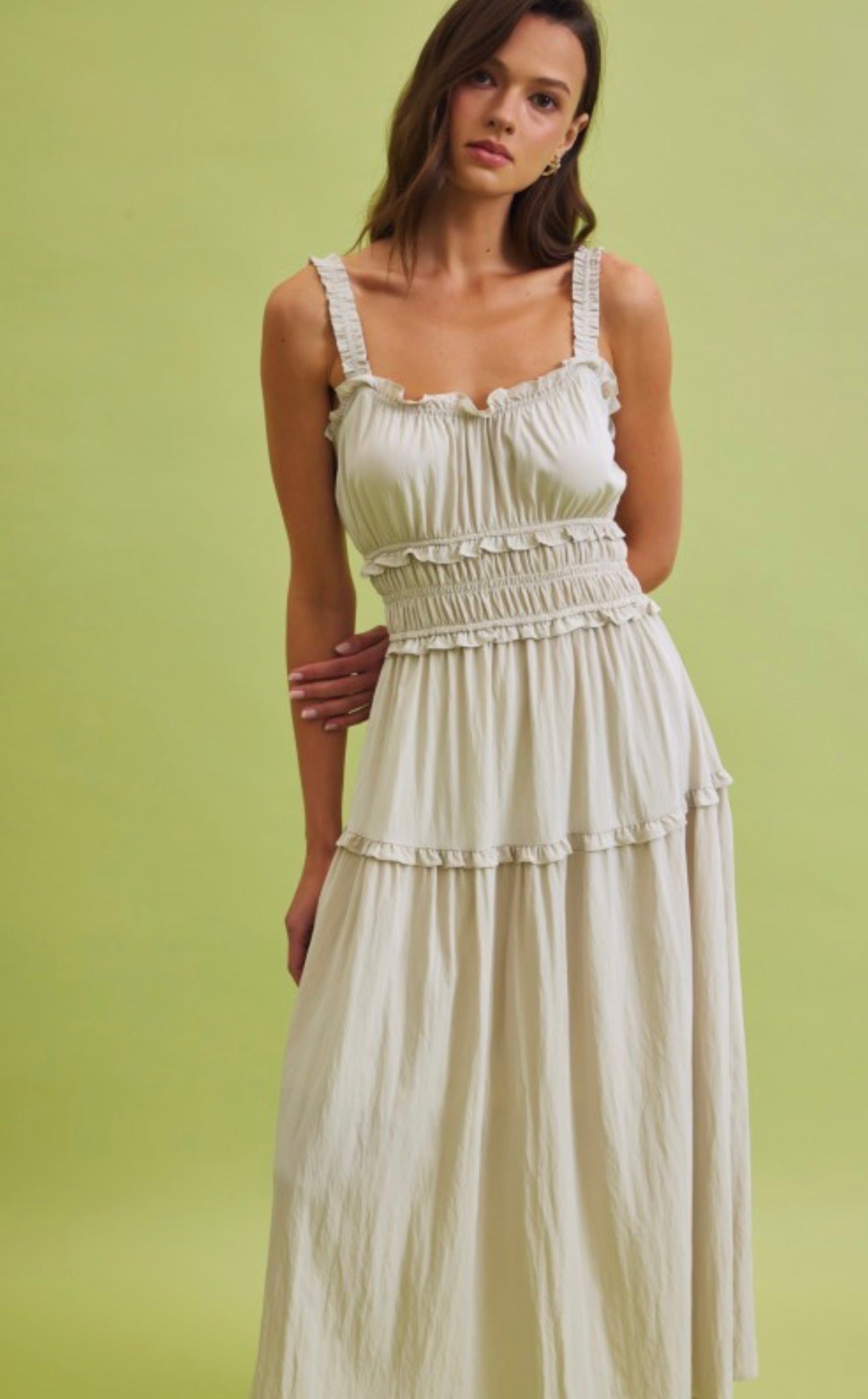 Ruffled Babydoll Dress