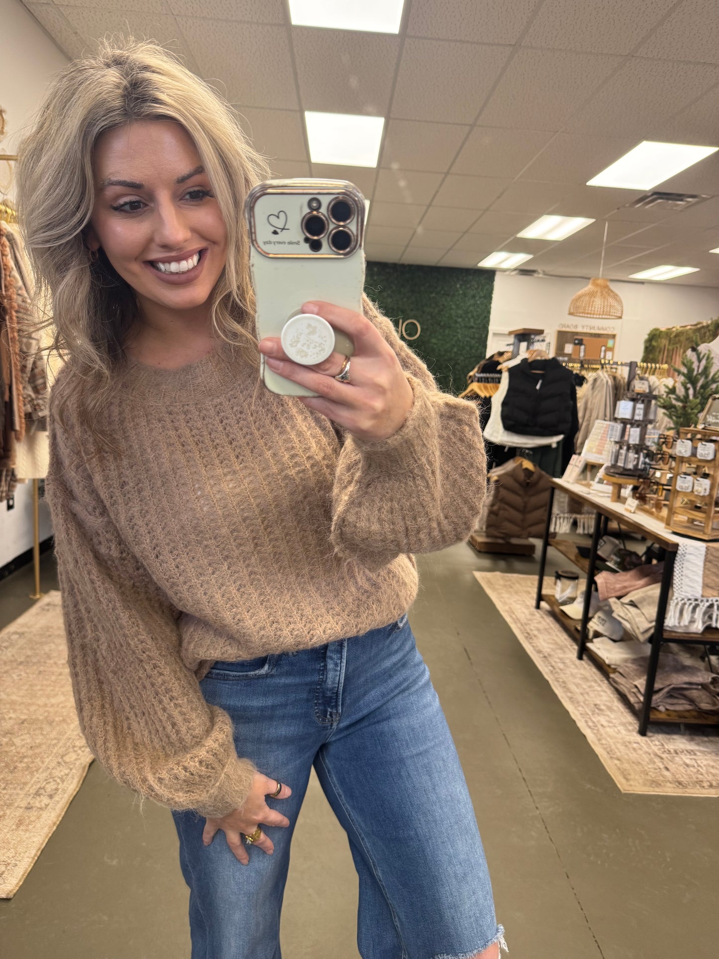 Warm Fuzzy Feelings Sweater