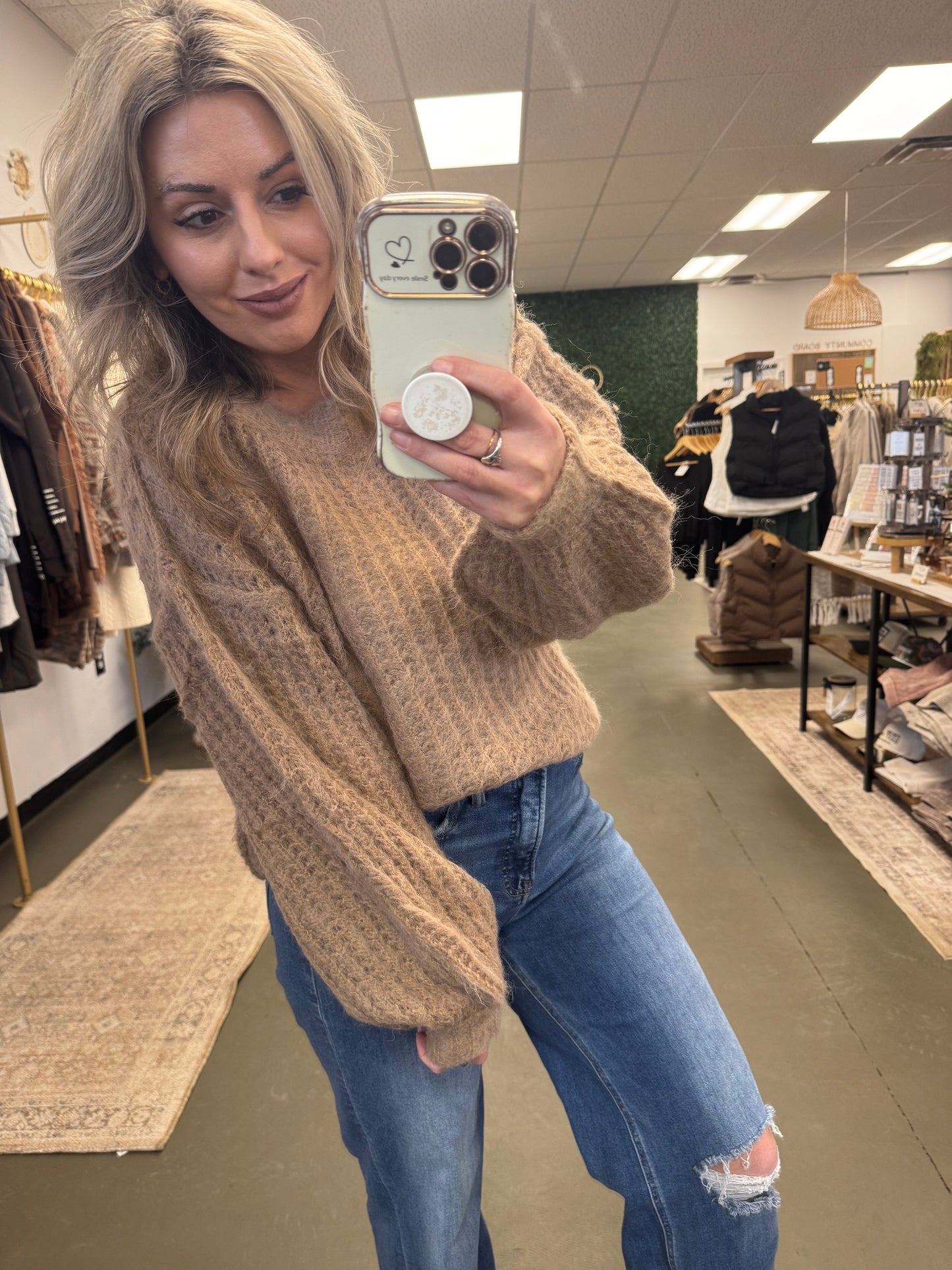 Warm Fuzzy Feelings Sweater