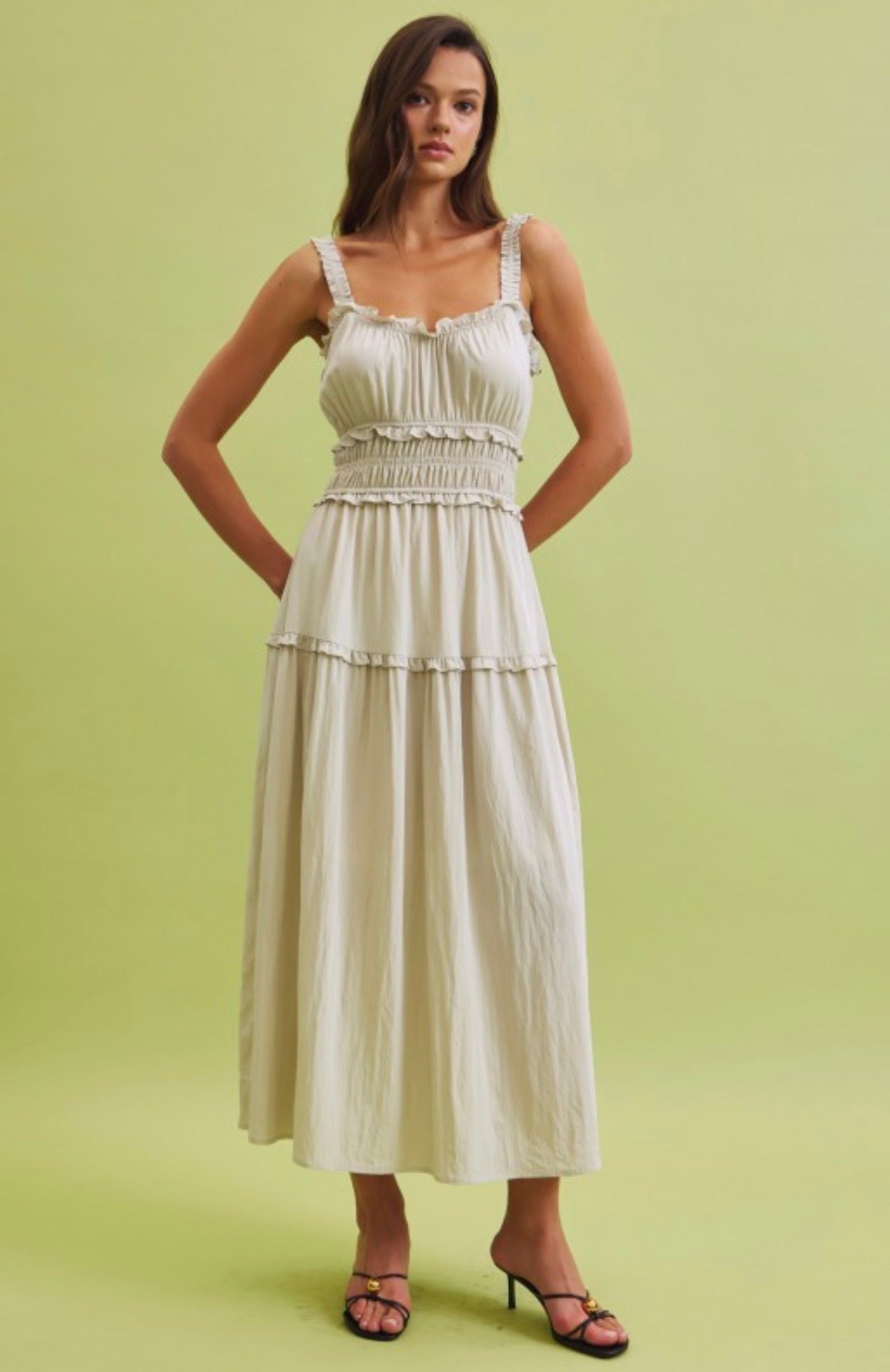 Ruffled Babydoll Dress