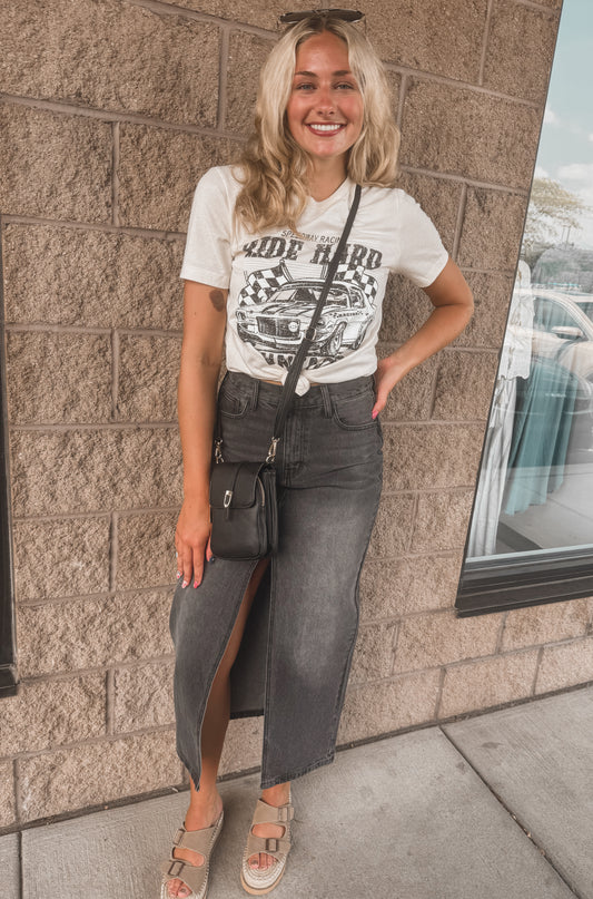 Devyn Denim Skirt